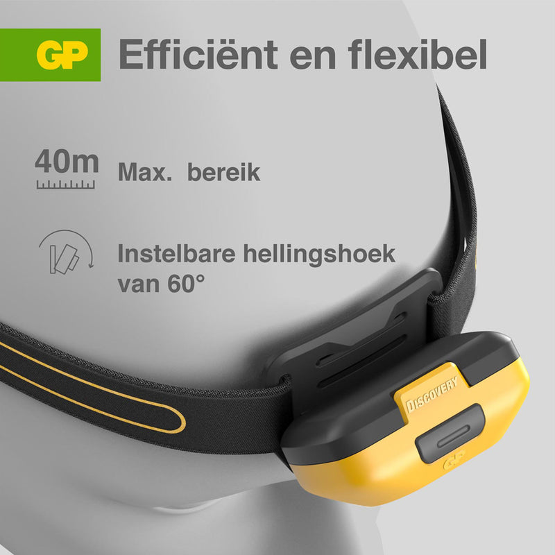 GP Hoofdlamp 3x Aaa 100 Lumen