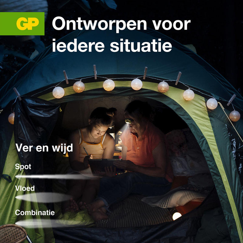 GP Hoofdlamp 3x Aaa 100 Lumen