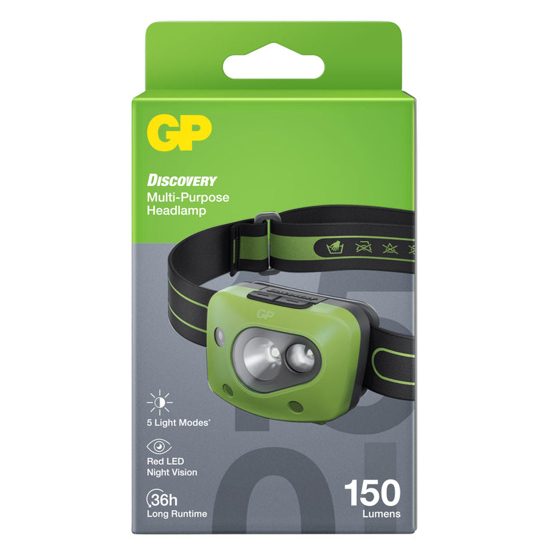 GP Hoofdlamp 3x Aaa 150 Lumen