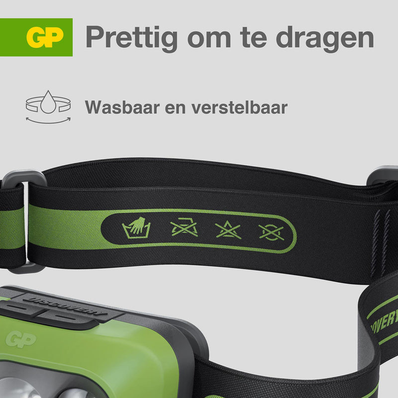 GP Hoofdlamp 3x Aaa 150 Lumen