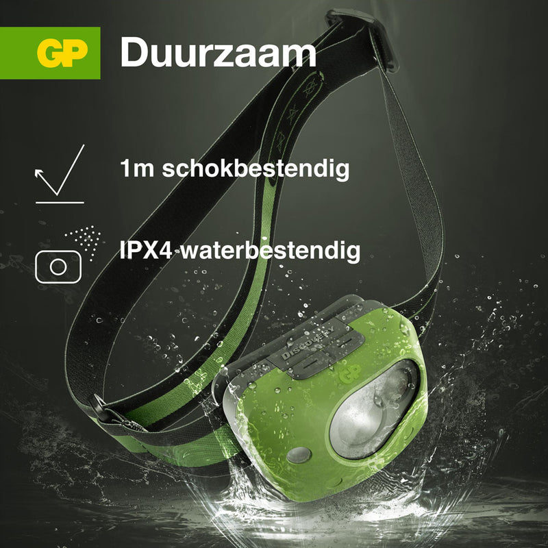 GP Hoofdlamp 3x Aaa 150 Lumen