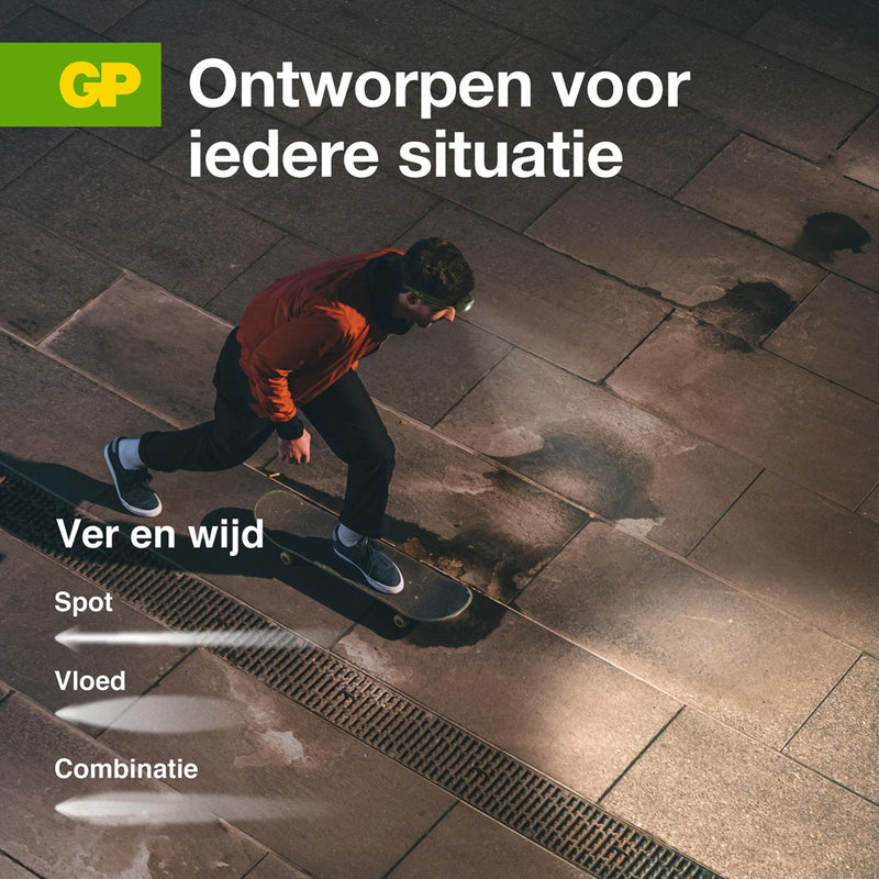 GP Hoofdlamp 3x Aaa 150 Lumen