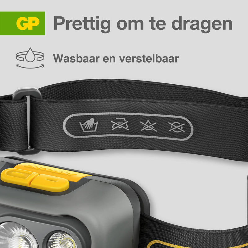 GP Hoofdlamp 3x Aaa 375 Lumen