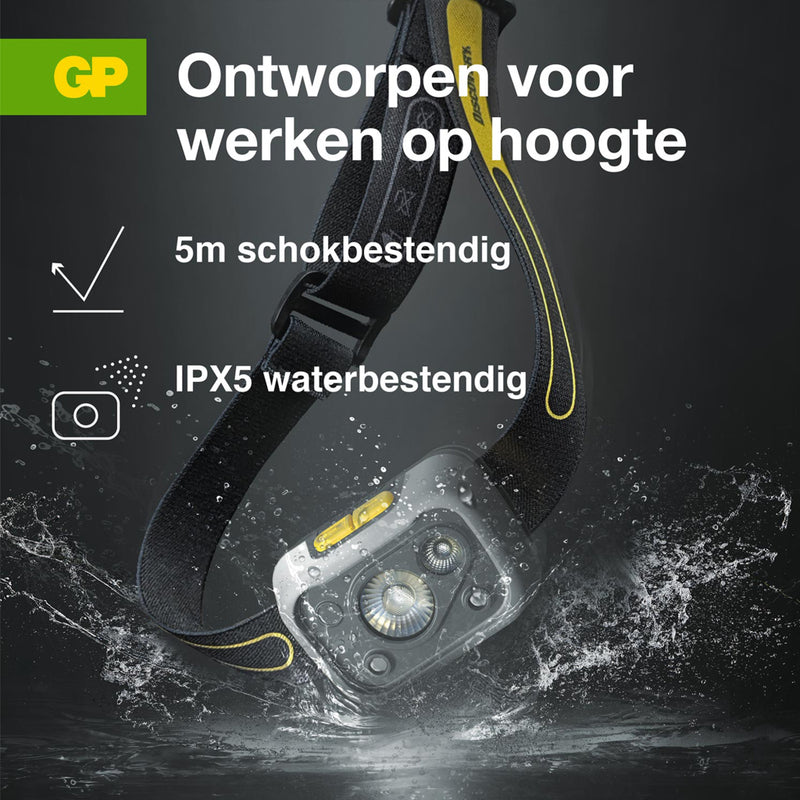 GP Hoofdlamp 3x Aaa 375 Lumen