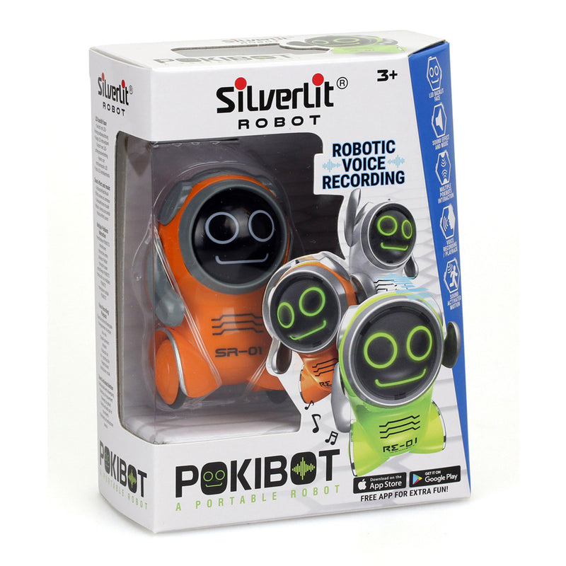 Silverlit Pokibot Oranje + Afstandsbediening