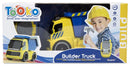 Tooko RC Bouwvrachtwagen + Licht en Geluid Geel/Blauw