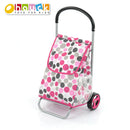 Hauck-Toys Winkel-Trolleytas Roze/Grijs