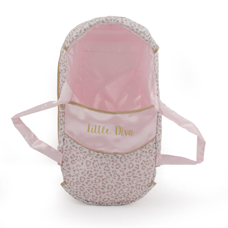 Hauck Little Diva Kinderwagen met Gouden Frame en Panterprint