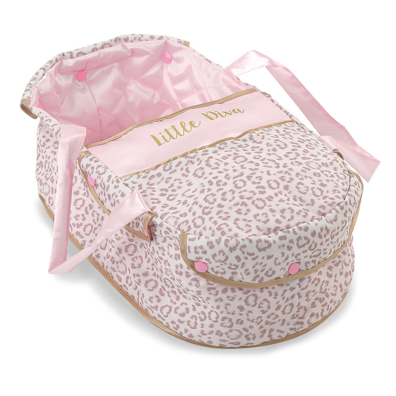 Hauck Little Diva Kinderwagen met Gouden Frame en Panterprint
