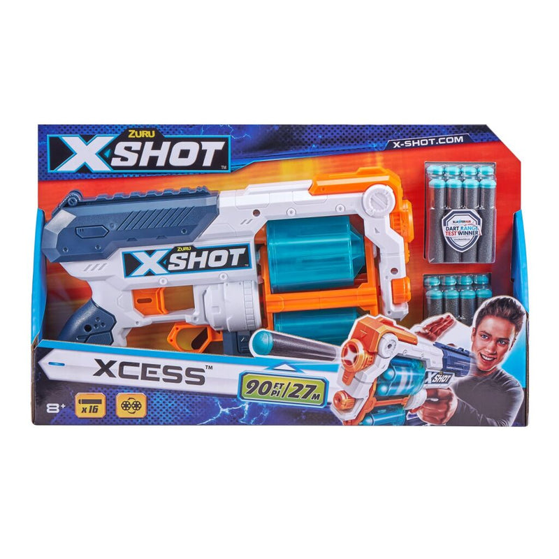 Zuru X-Shot Xcess Blaster met 16 Darts