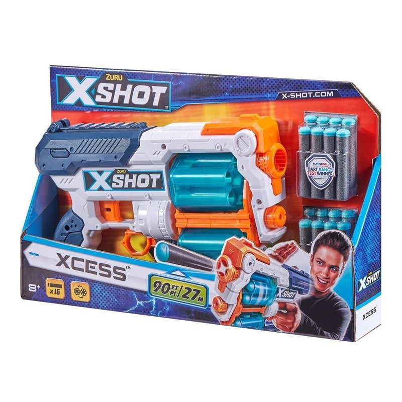 Zuru X-Shot Xcess Blaster met 16 Darts