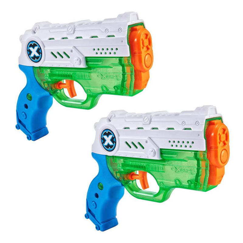 Zuru X-Shot Nano Fast Fill Waterpistolen 2 Stuks