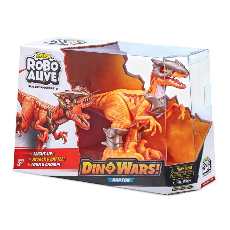 Zuru Robo Alive Dinosaurus Raptor Glow In The Dark