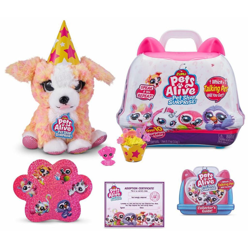 Zuru Pets Alive Petshop Pluche Huisdier Surprise Assorti