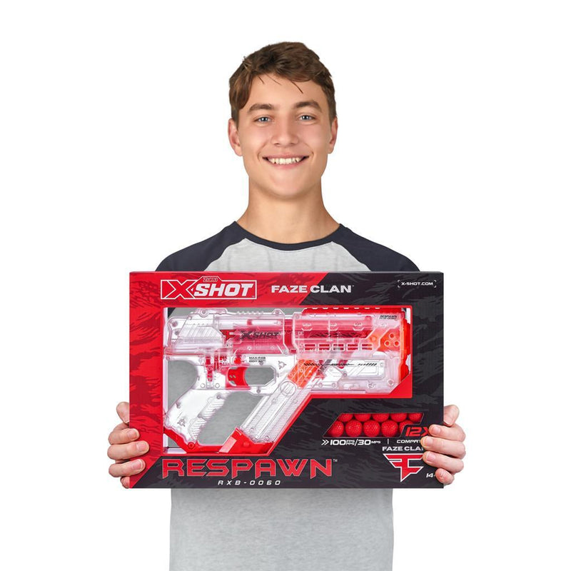 ZURU X-Shot Chaos Faze Respawn met 12 Dartballen