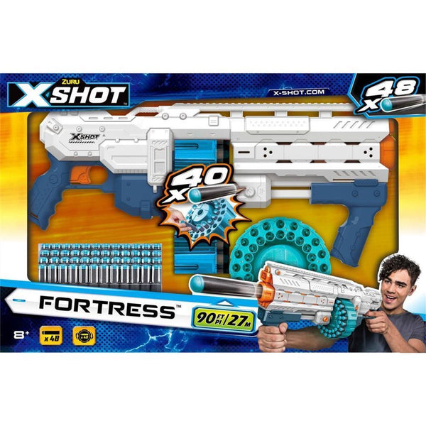 Zuru X-Shot Excel Fortress Blaster + 48 Darts