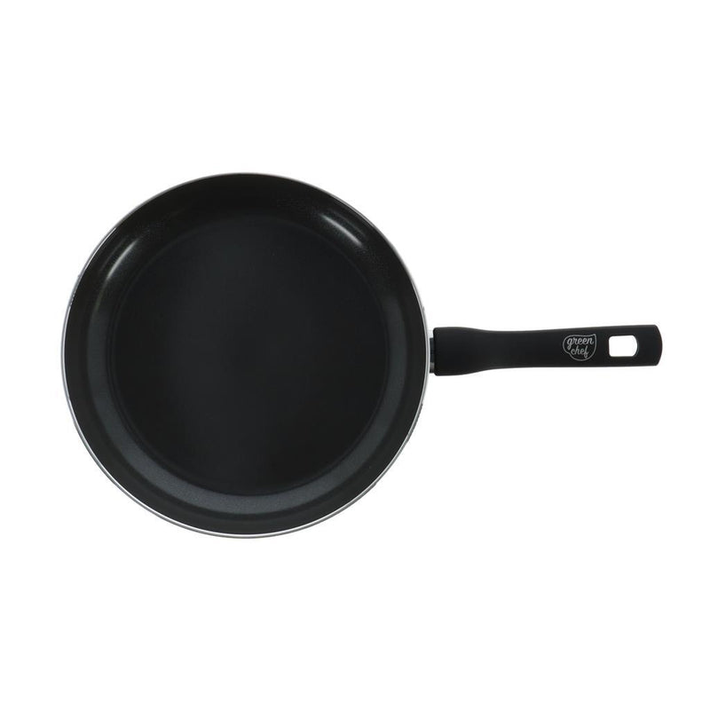 Greenchef Koekenpannenset 20 + 28 cm Zwart