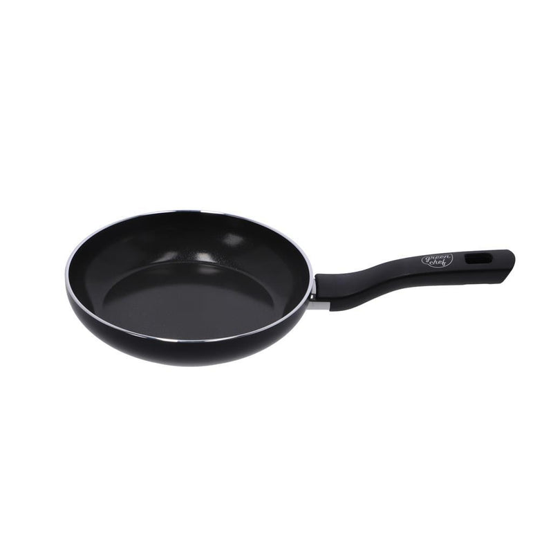 Greenchef Koekenpannenset 20 + 28 cm Zwart
