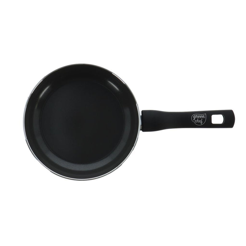 Greenchef Koekenpannenset 20 + 28 cm Zwart