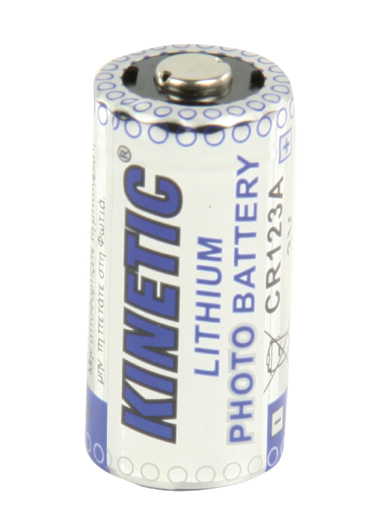 Kinetic Cr123a Cr123 Lithium Foto Batterij 3 V 1200 Mah 1-blister