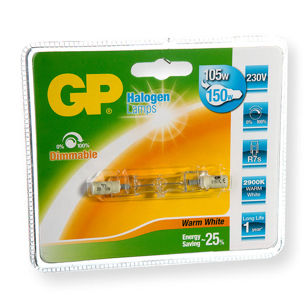 Gp GP-047568-HL Halogeenlamp Recht Energiebesparend R7s 105 W