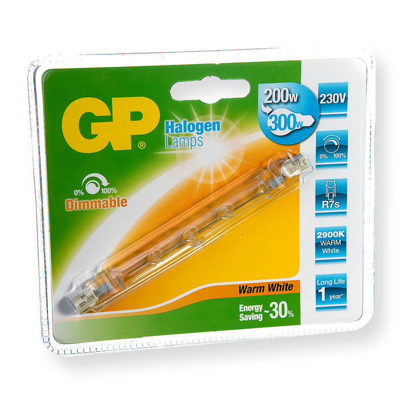 Gp GP-047599-HL Halogeenlamp Recht Energiebesparend R7s 200 W