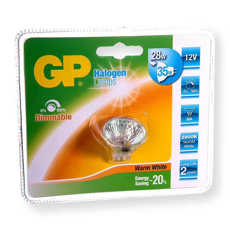 Gp GP-056454-HL Halogeenlamp Reflector Mr11 Energiebesparend Gu4 28 W