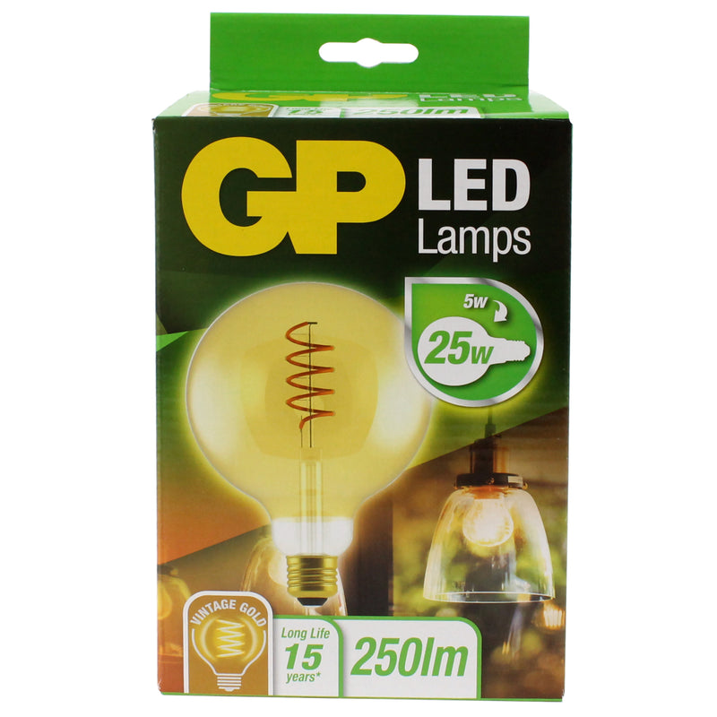 GP Lighting Gp Led Spiralflame G125 5w E27
