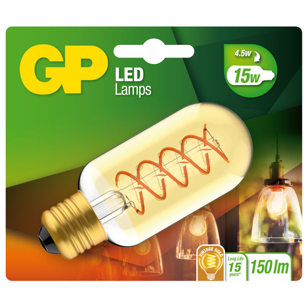 GP Lighting Gp Led Spiralfl. T45 4,5w E27