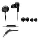 Philips TAE4105BK/00 In-Ear Oordopjes Zwart