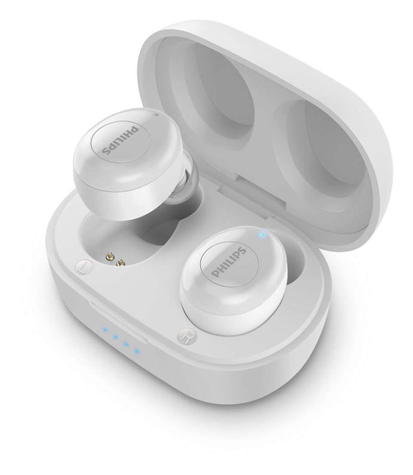 Philips TAT2205WT Volledig draadloze oordopjes Wit