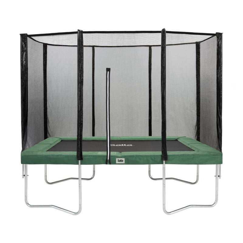 Salta 588G Combo Trampoline 153x214 cm + Veiligheidsnet Groen