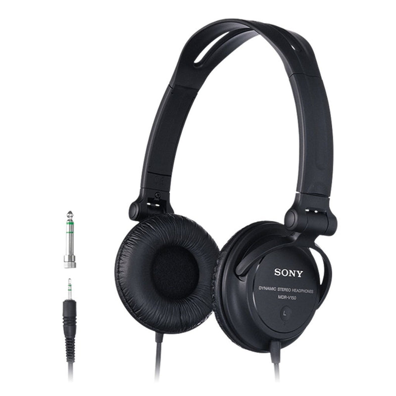 Sony MDRV150 Hoofdtelefoon Zwart