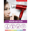 Adler AD2220 - Föhn 1400W