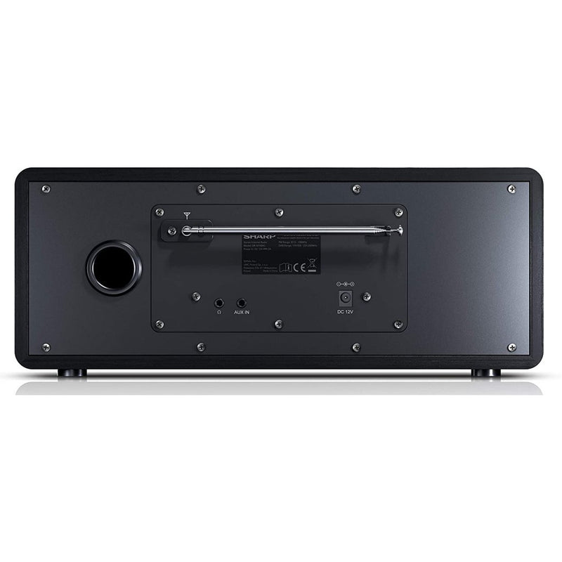 Sharp DR-I470BK Digitale Radio Zwart/RVS