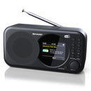 Sharp DR-P320 BK Draagbare DAB+ Radio Zwart
