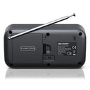 Sharp DR-P320 BK Draagbare DAB+ Radio Zwart