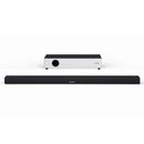Sharp HT-SBW160 2.1 Ultra Slim Soundbar 90 cm + Platte Draadloze Subwoofer Zwart/Wit