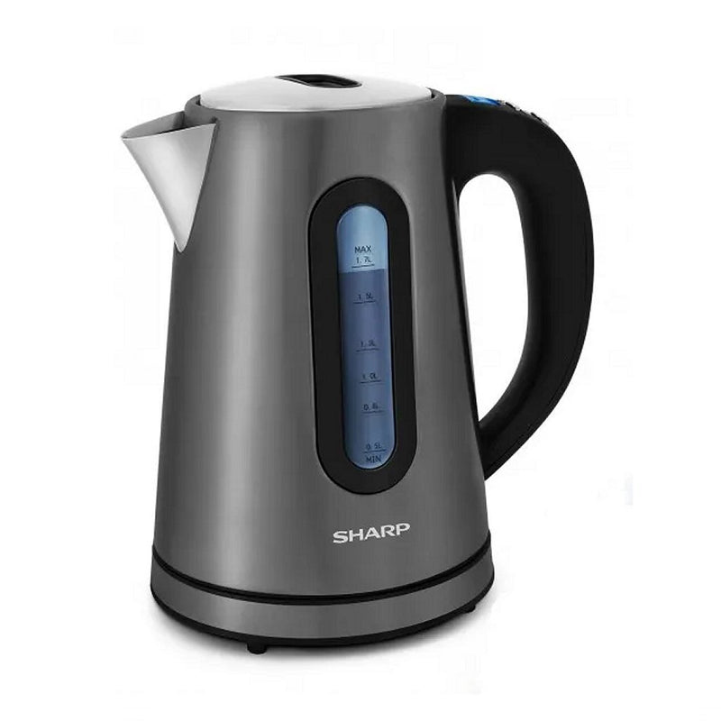 Sharp SABK2002A Waterkoker 1.7L 2400W Grijs/Zwart