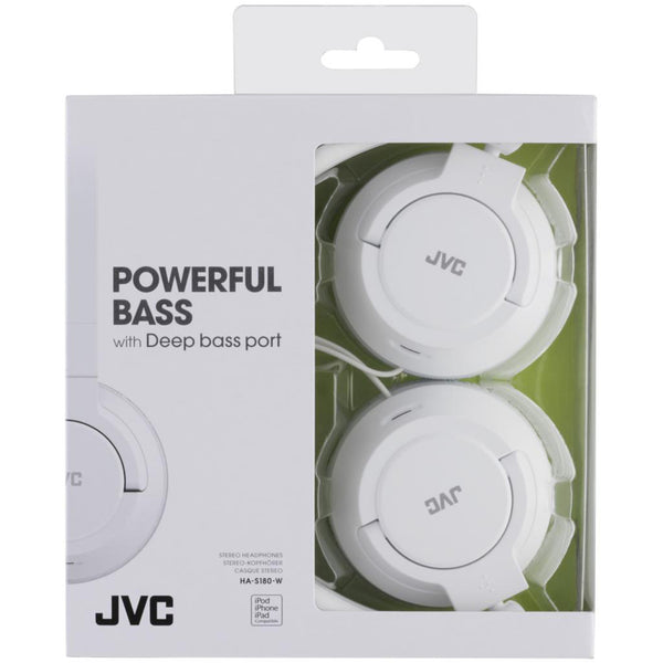 JVC Hoofdtelefoon Ha-s180 Wit