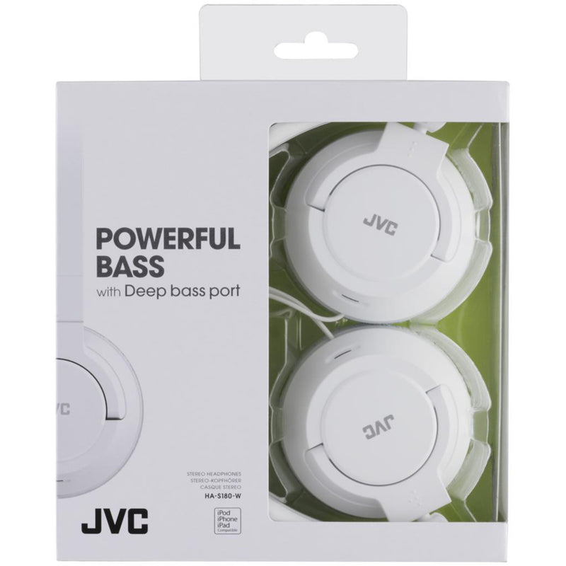 JVC Hoofdtelefoon Ha-s180 Wit