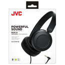 JVC On Ear Ha-s31m En Microfoon Zwart