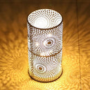 JHY Design JHY30234 LED Tafellampen 2 Stuks Wit/Metaal