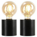 JHY Design JHY30250-B LED Tafellampen 2 Stuks Zwart