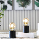 JHY Design JHY30250-B LED Tafellampen 2 Stuks Zwart