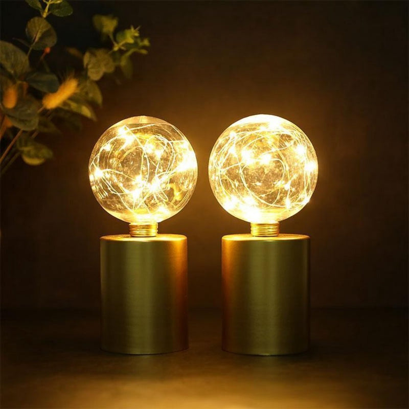 JHY Design JHY30124S-G LED Tafellampen 2 Stuks Goud