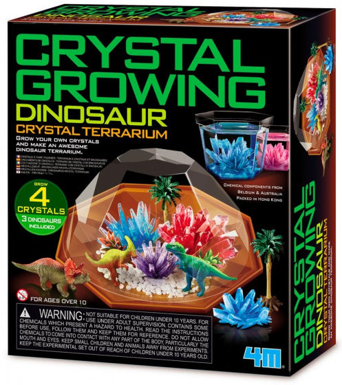 groei je eigen kristallen dino's junior 17 cm 23-delig