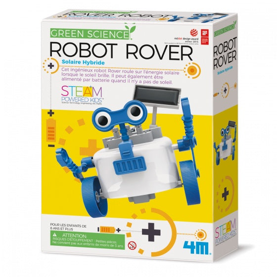 Green Science Robot Rover zonne-energie (Franstalige verpakking)