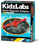 kompas Kidzlabs 30 cm karton zwart/rood