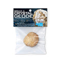 kristalgeode junior 5,5 cm lichtbruin